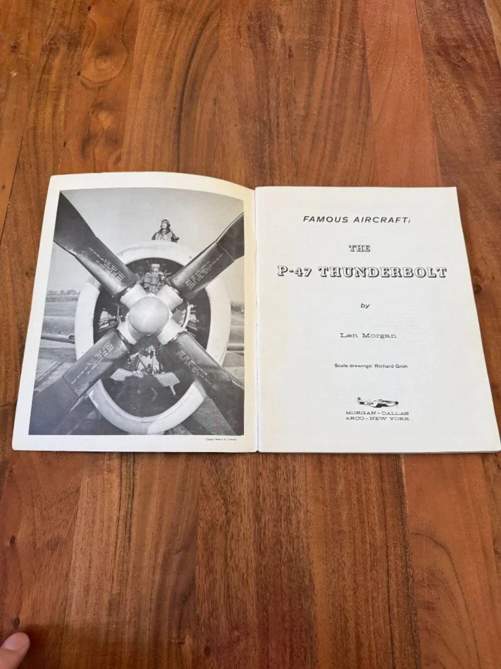 The P-47 Thunderbolt Len Morgan 1963 WWII Fighter Famous Aircraft Series PB